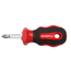Gedore RED Stubby-schroevendraaier 2-in-1 met dubbelbit SL 6 / PH 2, 93 mm, kogelvergrendeling, 2C-greep - R38002002