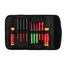 Gedore RED VDE-schroevendraaierset 20-delig met 16 wisselklingen van S2-staal, 2 grepen, 1000 V, in tas - R39002020
