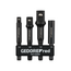 Gedore RED Adapter-Satz 4-teilig - Nussadapter 1/4", 3/8" und 1/2" und magnetischer Bithalter 1/4", Chrom-Vanadium - R47102004