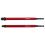 Gedore RED Bithouderset met sneldraaibus 200 mm, 2-delig, magnetisch, voor 1/4" bits en 3/8" en 1/2" doppen - R47112002