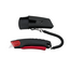 Gedore RED Veiligheidsmes met automatisch terugtrekkend mes, aluminium handvat, voor links- en rechtshandigen - R93200023