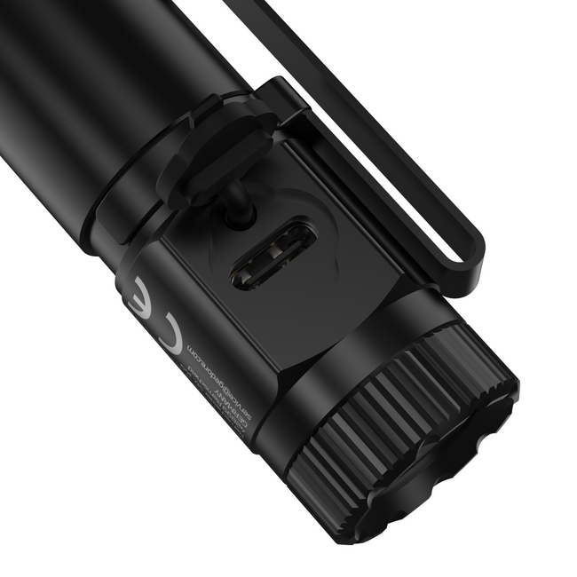 Gedore RED LED-Taschenlampe Mini-Boost 1000, 1000 lm, USB-C-Ladung, Magnetclip, Aluminium, IP44 - R95300073