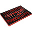 KS Tools Screwdriver set in foam insert, 24 pcs - PERFORMANCEplus size M (568 x 398 mm) - 811.0024