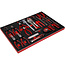 KS Tools Zangen- / und Feilen-Satz in Schaumstoffeinlage, 28-tlg - PERFORMANCEplus Größe M (568 x 398 mm) - 811.0019
