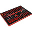 KS Tools Schroevendraaierset in schuiminlay, 27-delig - PERFORMANCEplus maat M (568 x 398 mm) - 811.0027