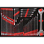 KS Tools Wrench set in foam insert, 46 pcs - PERFORMANCEplus size M (568 x 398 mm) - 811.0046