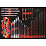 KS Tools Schraubenschlüssel-Satz in Schaumstoffeinlage, 49-tlg - PERFORMANCEplus Größe M (568 x 398 mm) - 811.0049