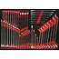 KS Tools Sleutelset in schuiminlay, 50-delig - PERFORMANCEplus maat M (568 x 398 mm) - 811.0050