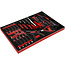 KS Tools Tangen-, hamer- en beitelset in schuiminlay, 23-delig - PERFORMANCEplus maat M (568 x 398 mm) - 811.1023
