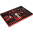 KS Tools Tangen-, hamer- en beitelset in schuiminlay, 22-delig - PERFORMANCEplus maat M (568 x 398 mm) - 811.2022