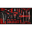KS Tools T-handle hex key and pliers set in foam insert, 24 pcs - PERFORMANCEplus size L (755 x 398 mm) - 813.0024