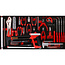 KS Tools Zangen- / und Messwerkzeug-Satz in Schaumstoffeinlage, 36-tlg - PERFORMANCEplus Größe L (755 x 398 mm) - 813.0036
