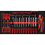 KS Tools Schraubendreher- / und Feilen-Satz in Schaumstoffeinlage, 42-tlg - PERFORMANCEplus Größe L (755 x 398 mm) - 813.0042