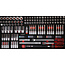 KS Tools 1/2" dopsleutelset in schuiminlay, 120-delig - PERFORMANCEplus maat L (755 x 398 mm) - 813.0120