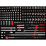 KS Tools 1/2" socket set in foam insert, 149 pcs - PERFORMANCEplus size XL (790 x 568 mm) - 821.0149