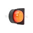 LED outline light 809/II red/white 12/24 V, round, straight arm
