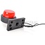 LED outline light 809/II red/white 12/24 V, round, straight arm