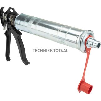 One-handed filling gun 400 g Pull-Off cartridge or 500 g bulk grease