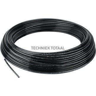 Polyamide leiding 6 x 1,5 mm, hard, met vloeibaar vet - 20 meter