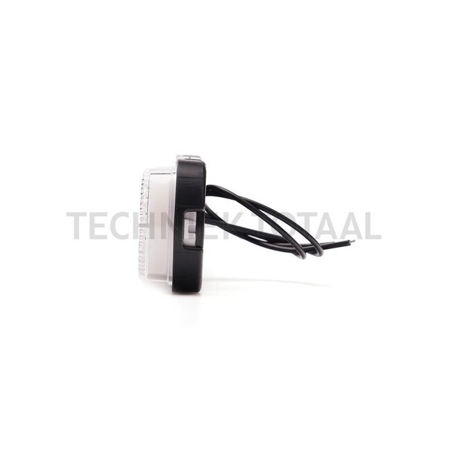 LED front outline marker light white 12/24 V, 134 x 53 x 25 mm
