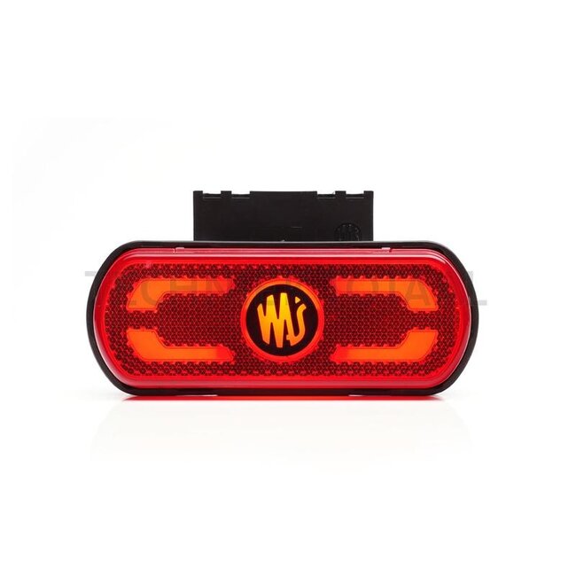 LED-breedtelicht achter 12/24 V, breedte 133,8 mm