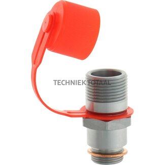 Filling connection straight, M22x1.5, without check valve