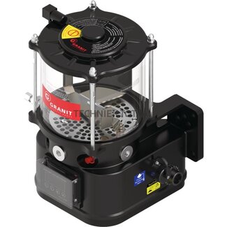 Electric lubrication pump ALPB 12 V with control, grease tank 2 kg