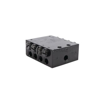 SKF Schmierstoffverteiler SSV8, 0,2 cm³/Hub, 75 x 60 x 30 mm