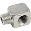 SKF Schroefkoppeling 90° M8 x 1k buitendraad / M8 x 1 binnendraad
