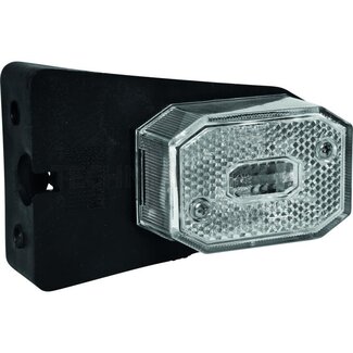 ASPÖCK Begrenzungsleuchte Flexipoint I LED weiß 12 V, 44 x 65 x 28 mm