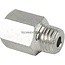 SKF Adapter verzinkt M8 x 1k Außengewinde / M8 x 1 Innengewinde