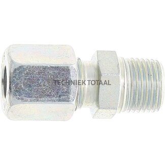 SKF Straight screw-in fitting galvanized R 1/8"k, pipe 6 mm, series LL