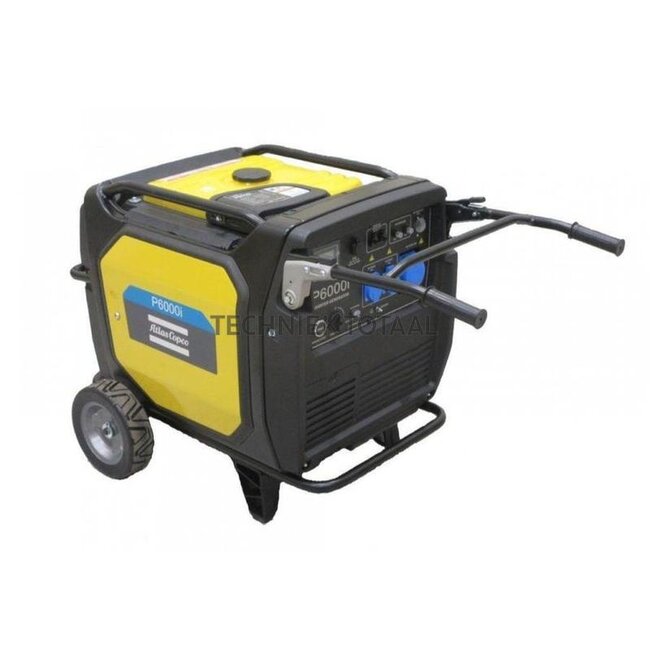 Atlas Copco Generator P 6000 i AC190FD gasoline, 7 kVA | 8170023370