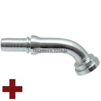 Manuli Pressnippel Spiralfit SAE-Flansch CAT 3/4", 60°, DN 19