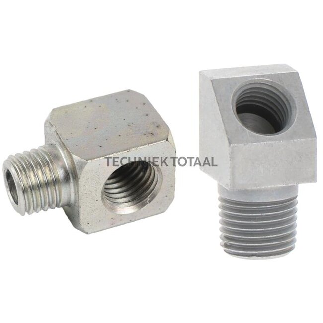 SKF Verschraubung 45° M10 x 1k Außengewinde / M8 x 1 Innengewinde