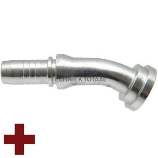 Manuli Pressnippel Spiralfit SAE-Flansch CAT 2", 45°, DN 50