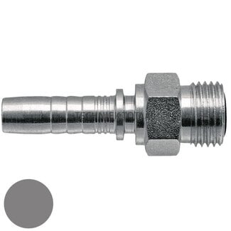 Manuli Pressnippel Interlock Plus ORFS-Außengewinde 1 3/16", DN 19
