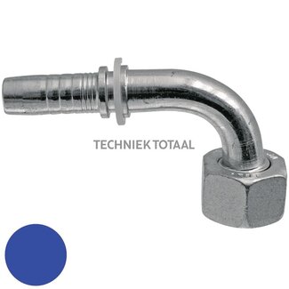 Manuli Swage fitting Spiralfit BSP cone 1", 90°, DN 32