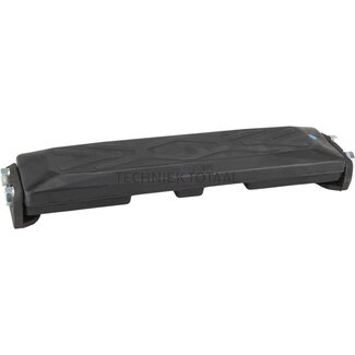 Rubber pad clip-on L 500 mm, A 160 mm, steek 170-175 mm