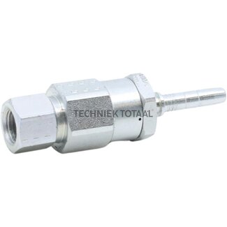 Manuli Draaikoppeling Rotofit Multi Fit BSP-conus met O-ring 1/4", DN 06
