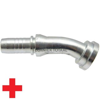 Manuli Pressnippel Spiralfit SAE-Flansch schwer 1 1/4", 30°, DN 32