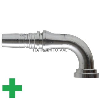 Manuli Swage fitting Interlock light SAE flange 1 1/2", 90°, DN 31