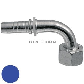 Manuli Swage fitting Spiralfit BSP cone 1 1/2", 90°, DN 32