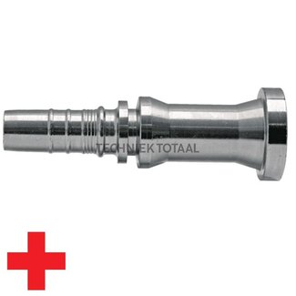 Manuli Swage fitting Interlock heavy SAE flange 1 1/4", DN 25