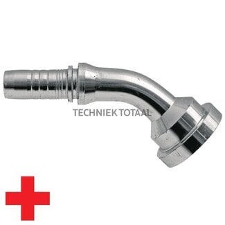 Manuli Pressnippel Spiralfit SAE-Flansch schwer 2", 45°, DN 50