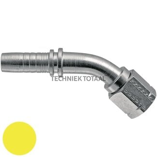 Manuli Swage fitting Spiralfit JIC cone 1 7/8", 45°, DN 38