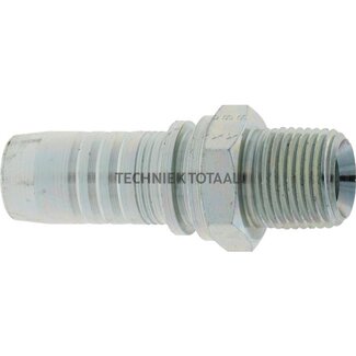 Manuli Pressnippel Interlock NPT-Außengewinde 3/4", DN 16