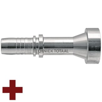 Manuli Pressnippel Spiralfit SAE-Flansch CAT 1", DN 19