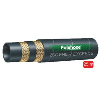 Polyhose Hydrauliekslang 2SC-K Exceeds DN 12 (1/2"), 345 bar - 25 meter