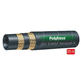 Polyhose Hydraulic hose 2SC Abrazon-X DN 10 (3/8"), 330 bar - 25 meter